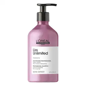 L'ORÉAL PROFESSIONNEL SHAMPOO FRIZZ LISS UNLIMITED 500ML - Imagen 1