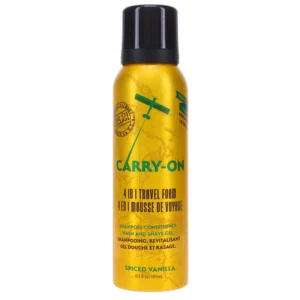 18.21 MAN MADE CARRY-ON 4 IN 1 TRAVEL FOAM SPICED VANILLA 100ml - Imagen 1