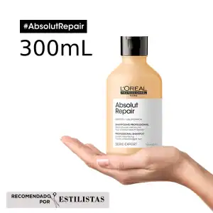 L'ORÉAL PROFESSIONNEL SHAMPOO ABSOLUT REPAIR 300ML - Imagen 2