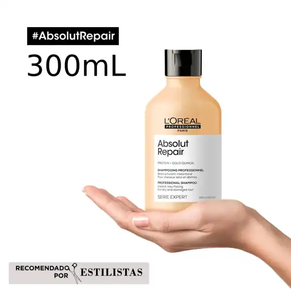 L'ORÉAL PROFESSIONNEL SHAMPOO ABSOLUT REPAIR 300ML - en Ultra Panamá