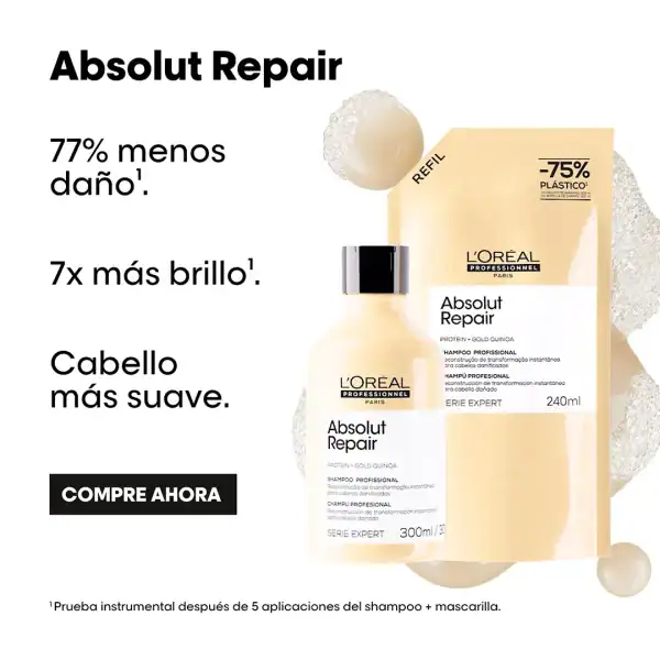 L'ORÉAL PROFESSIONNEL SHAMPOO ABSOLUT REPAIR 500ML - en Ultra Panamá
