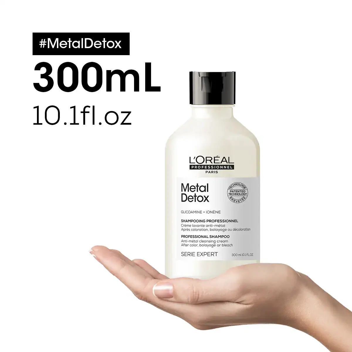 L'ORÉAL PROFESSIONNEL SHAMPOO ANTI-ROTURA METAL DETOX 300ML