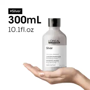 L'ORÉAL PROFESSIONNEL SHAMPOO CUIDADO CANAS SILVER 300ML - Imagen 2