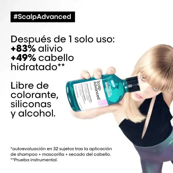 L'ORÉAL PROFESSIONNELSHAMPOO ANTI IRRITACIÓN SCALP 300ML - en Ultra Panamá