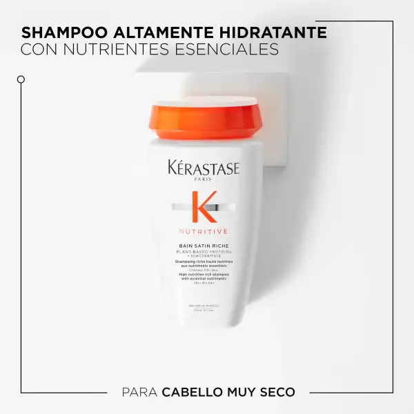 KÉRASTASE SHAMPOO NUTRICIÓN PELO SECO GRUESO NUTRITIVE 250ML - en Ultra Panamá