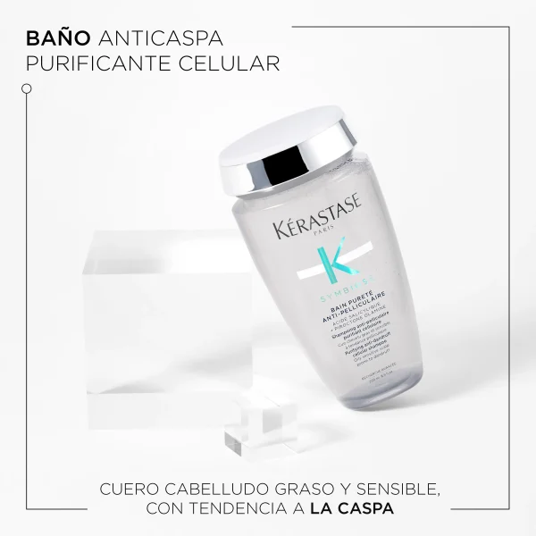 KÉRASTASE SHAMPOO ANTICASPA CABELLO GRASO SYMBIOSE 250ML - en Ultra Panamá