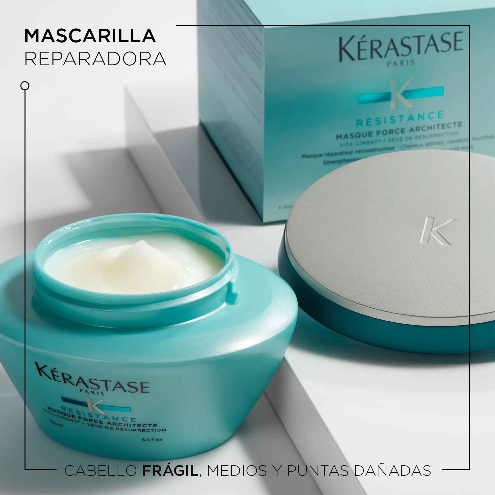 トリートメント Resistance Masque Force Architecte KÉRASTASE MASCARILLA REPARACIÓN FORCE ARCHITECTE 200ML - Ultra Panama