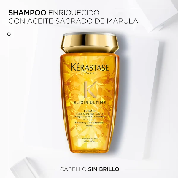 KÉRASTASE SHAMPOO CABELLO OPACO ELIXIR ULTIME 250ML - en Ultra Panamá