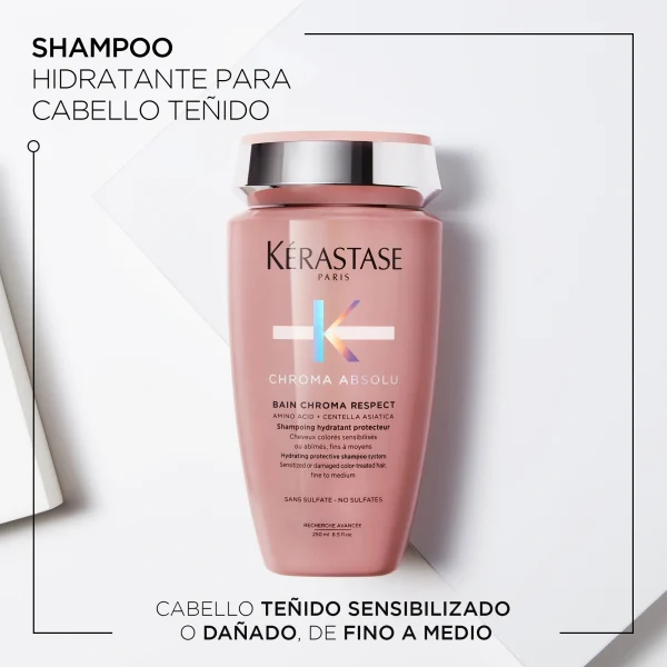 KÉRASTASE SHAMPOO CUIDADO COLOR CHROMA ABSOLU 250ML - en Ultra Panamá