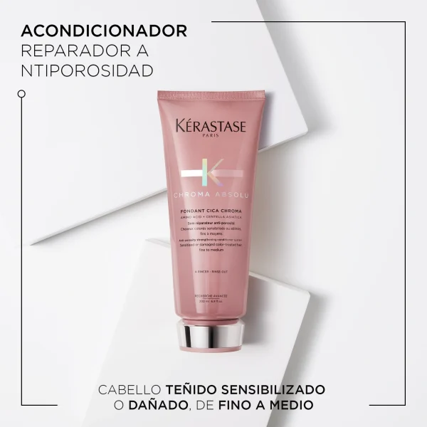 KÉRASTASE ACONDICIONADOR CUIDADO COLOR CHROMA ABSOLU 200ML - en Ultra Panamá