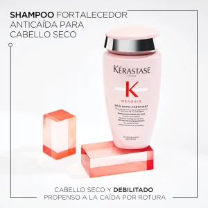 KÉRASTASE SHAMPOO ANTI CAÍDA CABELLO GRUESO GÉNESIS 250ML - Imagen 3
