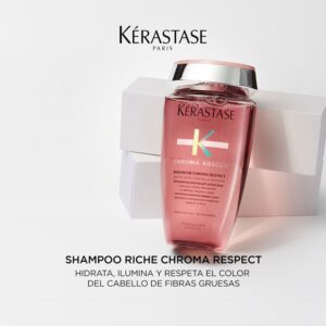 KERASTASE CHROMA ABSOLU BAIN RICHE CHROMA RESPECT SHAMPOO 250ml - Imagen 5