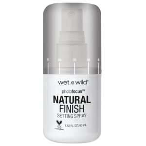 WET N WILD PHOTOFOCUS NATURAL FINISH SETTING SPRAY 45ml - Imagen 1