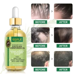 GOIPLE ROSEMARY MINT SCALP & HAIR OIL 90ml - Imagen 3