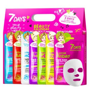 7DAYS BEAUTY CALENDARY GIFT SET OF FACE MASKS - Imagen 1