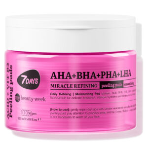 7DAYS MY BEAUTY WEEK MIRACLE REFINING PEELING PADS 50PCS 150ml