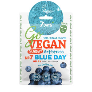 7DAYS RELAXING SHEET FACE MASK SUNDAY 25g - Imagen 1