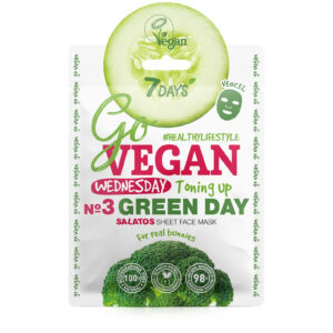 7DAYS SALAD SHEET FACE MASK WEDNESDAY 25g - Imagen 1