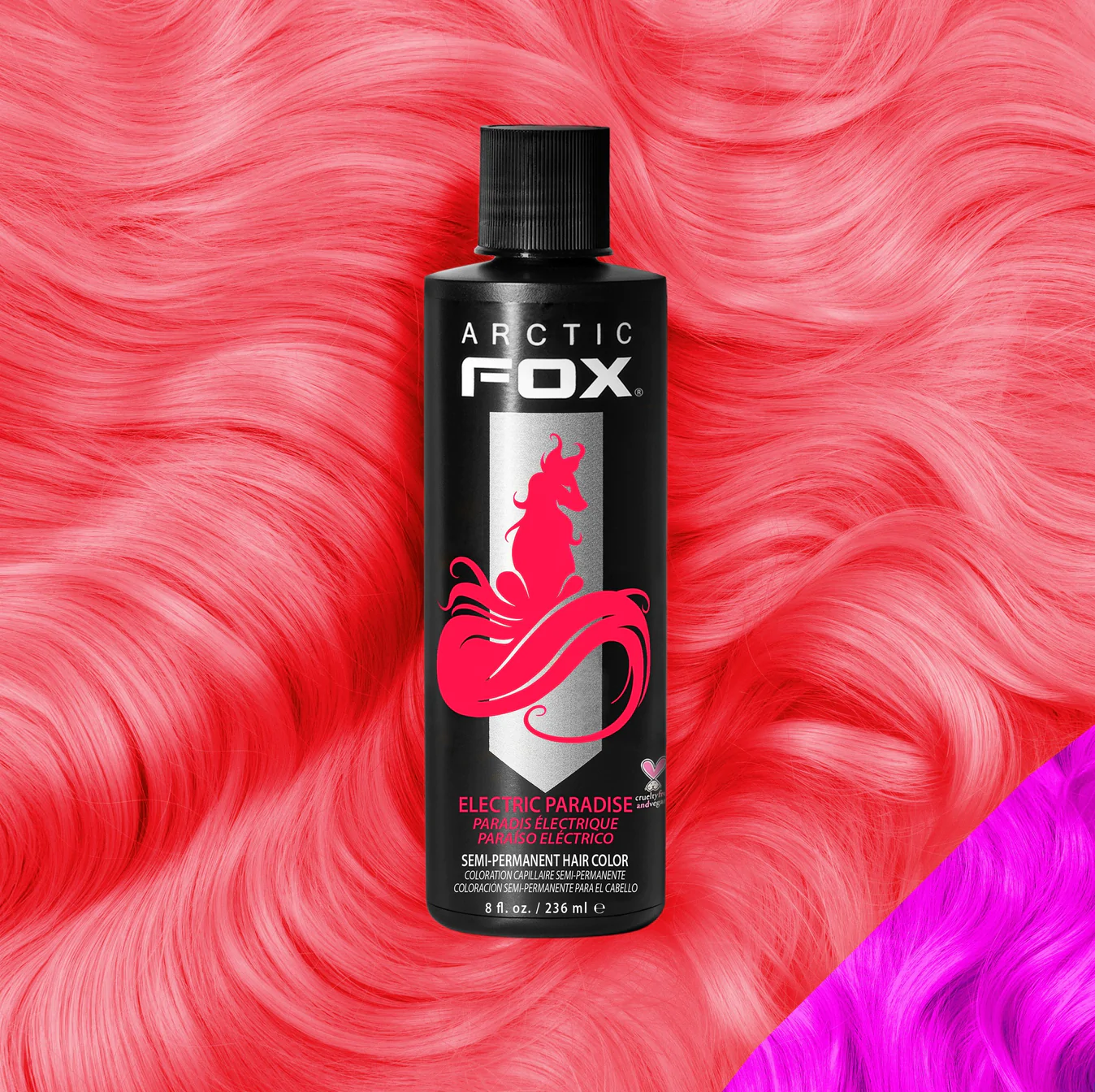 ARCTIC FOX SEMI PERM HAIR COLOR ELECTRIC PARADISE 8oz – Ultra Panama