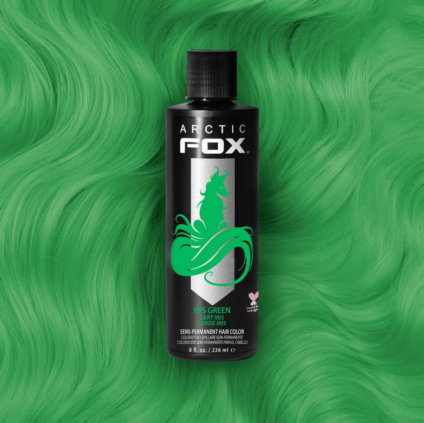 ARCTIC FOX SEMI PERM HAIR COLOR IRIS GREEN 8oz – Ultra Panama