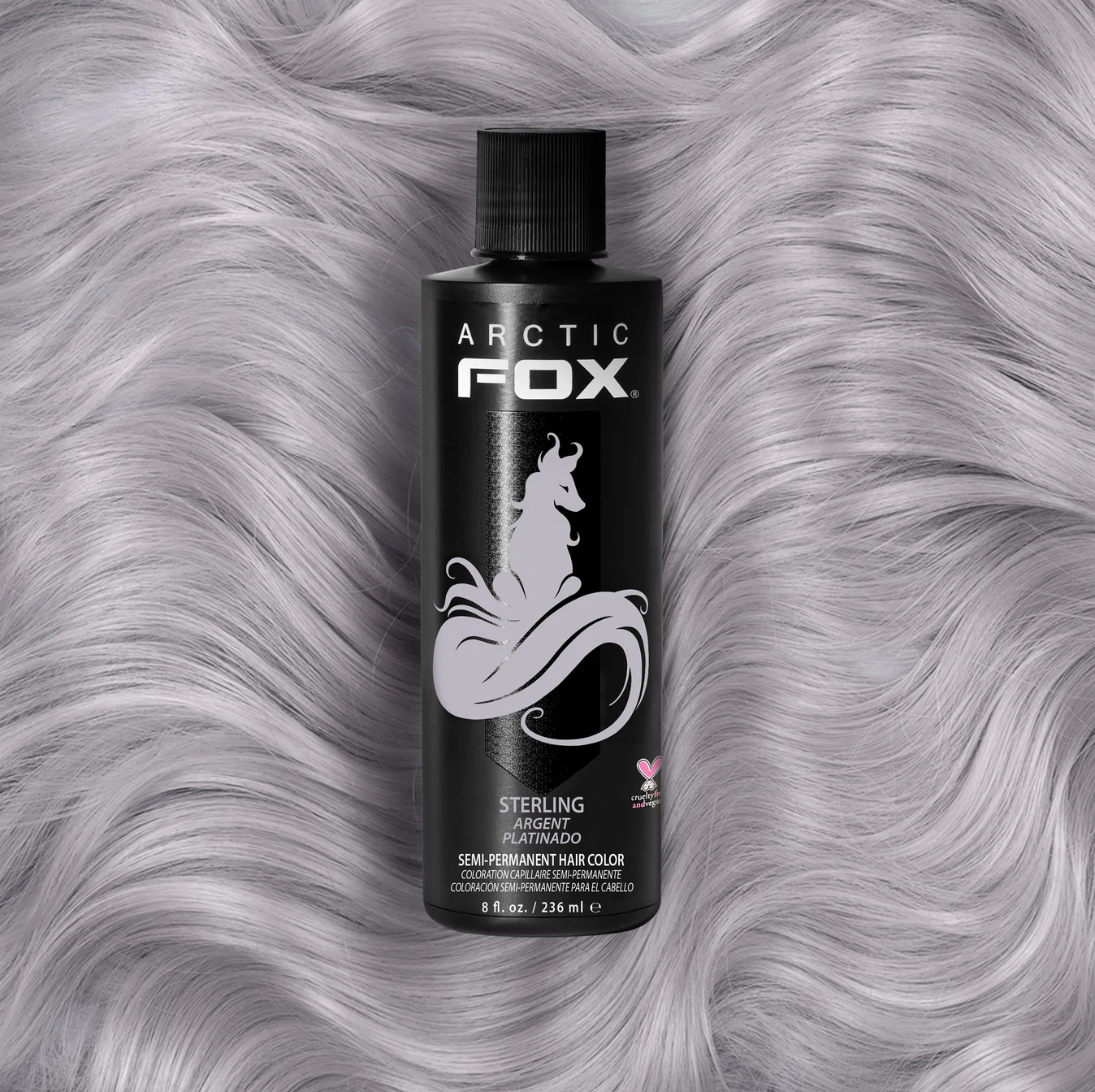 ARCTIC FOX SEMI PERM HAIR COLOR STERLING 8oz – Ultra Panama
