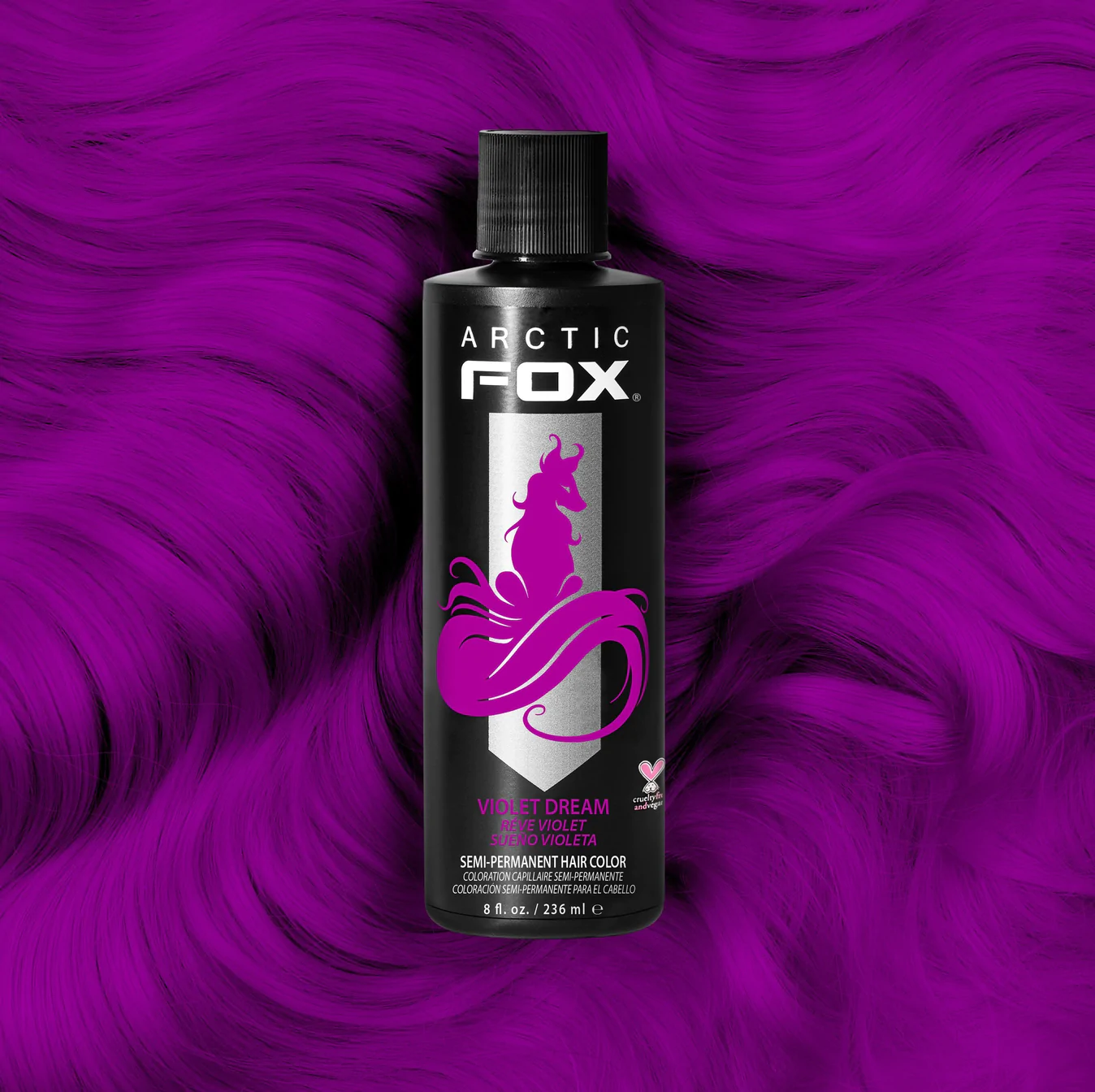 ARCTIC FOX SEMI PERM HAIR COLOR VIOLET DREAM 8oz – Ultra Panama