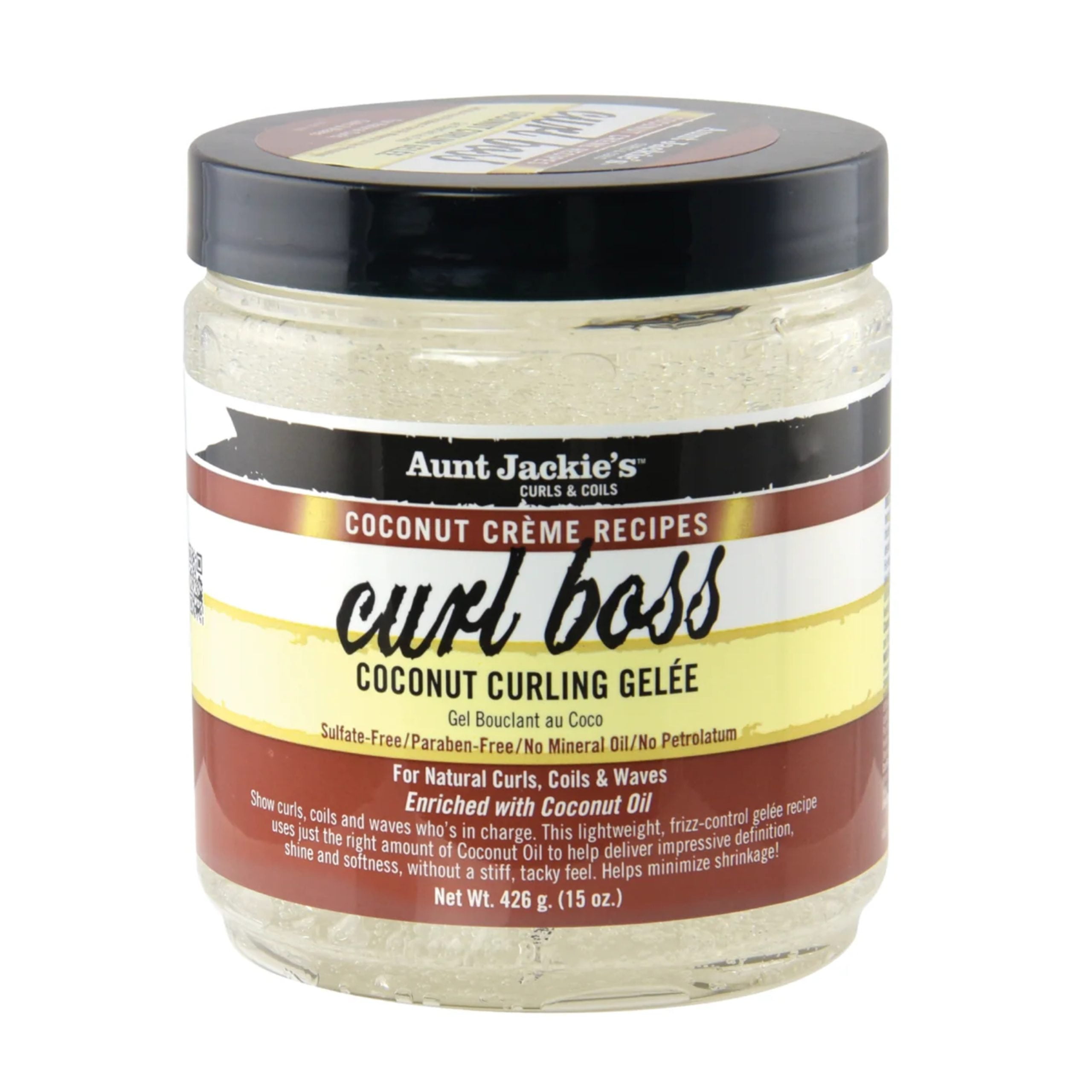 洋楽 KONFLIC WORLD AUNT JACKIE'S CURL BOSS COCONUT CURLING GELEE 426g – Ultra Panama