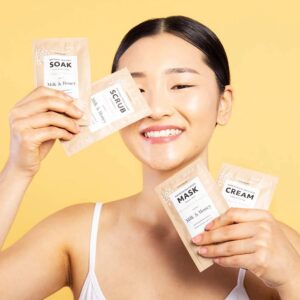 AVRY BEAUTY 4 STEP PEDI KIT - MILK & HONEY AB115MKHN - Imagen 2