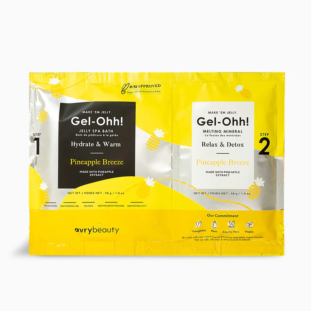 AVRY BEAUTY GEL-OHH JELLY SPA BATH PINEAPPLE BREEZE AJ001PNAP