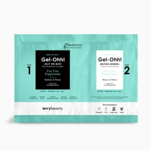 AVRY BEAUTY GEL-OHH JELLY SPA BATH TEA TREE PEPPERMINT AJ001TTP - Imagen 1
