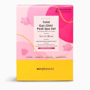AVRY BEAUTY TOTAL GEL-OHH PEDI 5 STEP SET - YES WAY ROSE AJ501ROSE - Imagen 1