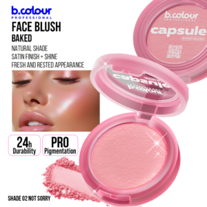 B.COLOUR CAPSULE PRO PRO BAKED FACE BLUSH 02 NOT SORRY 2.9g - Imagen 2