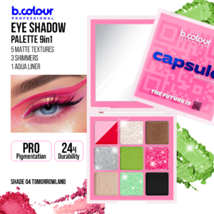 B.COLOUR CAPSULE PRO PRO EYESHADOW PALETTE 04 TOMORROWLAND 9X1g - Imagen 2