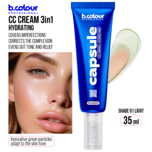 B.COLOUR CAPSULE PRO PRO HYDRATING CC CREAM 3 IN 1 01 LIGHT 35ml - Imagen 2