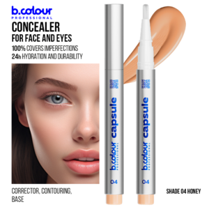 B.COLOUR CAPSULE PRO PRO HYDRATING FACE & EYES CONCEALER 04 HONEY 2.2g - Imagen 2