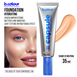 B.COLOUR CAPSULE PRO PRO HYDRATING FOUNDATION 03 NEUTRAL 35ml - Imagen 2