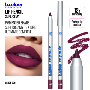 B.COLOUR CAPSULE PRO PRO SUPERSTAY LIP PENCIL 206 1.3g - Imagen 2