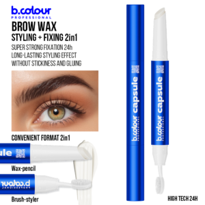B.COLOUR CAPSULE PRO PRO SUPER FIXING BROW WAX HIGHT TECH 24H 1.15g - Imagen 2