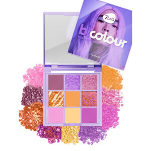 B.COLOUR EYESHADOW PALETTE 01 VIOLET MACARONS 9X1g - Imagen 1