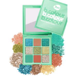B.COLOUR EYESHADOW PALETTE 9 SHADES 03 RAINBOW DASH 9X1g - Imagen 1