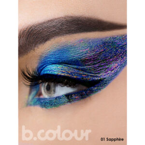 B.COLOUR MULTICHROME LIQUID EYESHADOW 01 SAPPHIRE 1.5ml - Imagen 2
