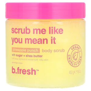 B.FRESH PINEAPPLE PUNCH BODY SCRUB 453g - Imagen 1