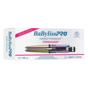 BABYLISS PRO IRIDESCENT NANO TITANUM PRIMMA 2000 3/4 MINI IRON - Imagen 2