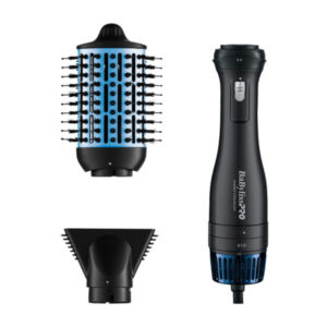 BABYLISS PRO NANO TITANIUM DETACHABLE 2 IN 1 HOT AIR BRUSH & DRYER - Imagen 1