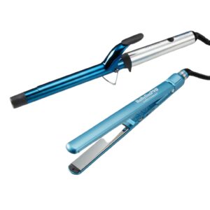 BABYLISS PRO NANO TITANIUM ULTRA-THIN 1" & CURLING IRON 1" - BNTPP62UC - Imagen 1