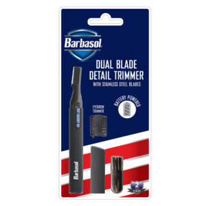 BARBASOL DUAL BLADE DETAIL TRIMMER CBT1-3008-BLK - Imagen 1