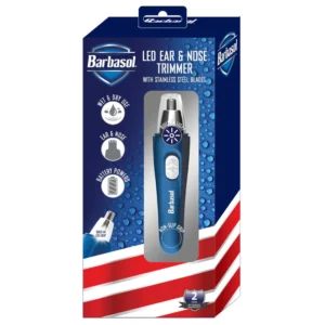 BARBASOL LED EAR & NOSE TRIMMER CBT 1-3011-BLU - Imagen 1