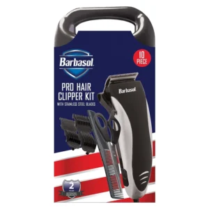BARBASOL PRO HAIR CLIPPER KIT CBH1-4002-SLV - Imagen 1