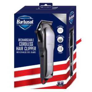 BARBASOL RECHARGEABLE CORDLESS HAIR CLIPPER CBH1-4007-SIG - Imagen 1