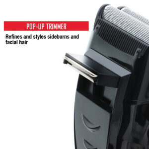 BARBASOL RECHARGEABLE FOIL SHAVER CBF1-2001-BLK - Imagen 3